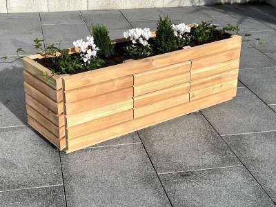 blumenkasten balkon ohne halterung Liva kupfer Balkonblumenkasten ohne Halterung 60 / 80 / 100 cm   Balconyliving.de