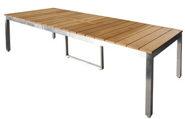 Tisch Venezia IV 200/250cm Robinienholz