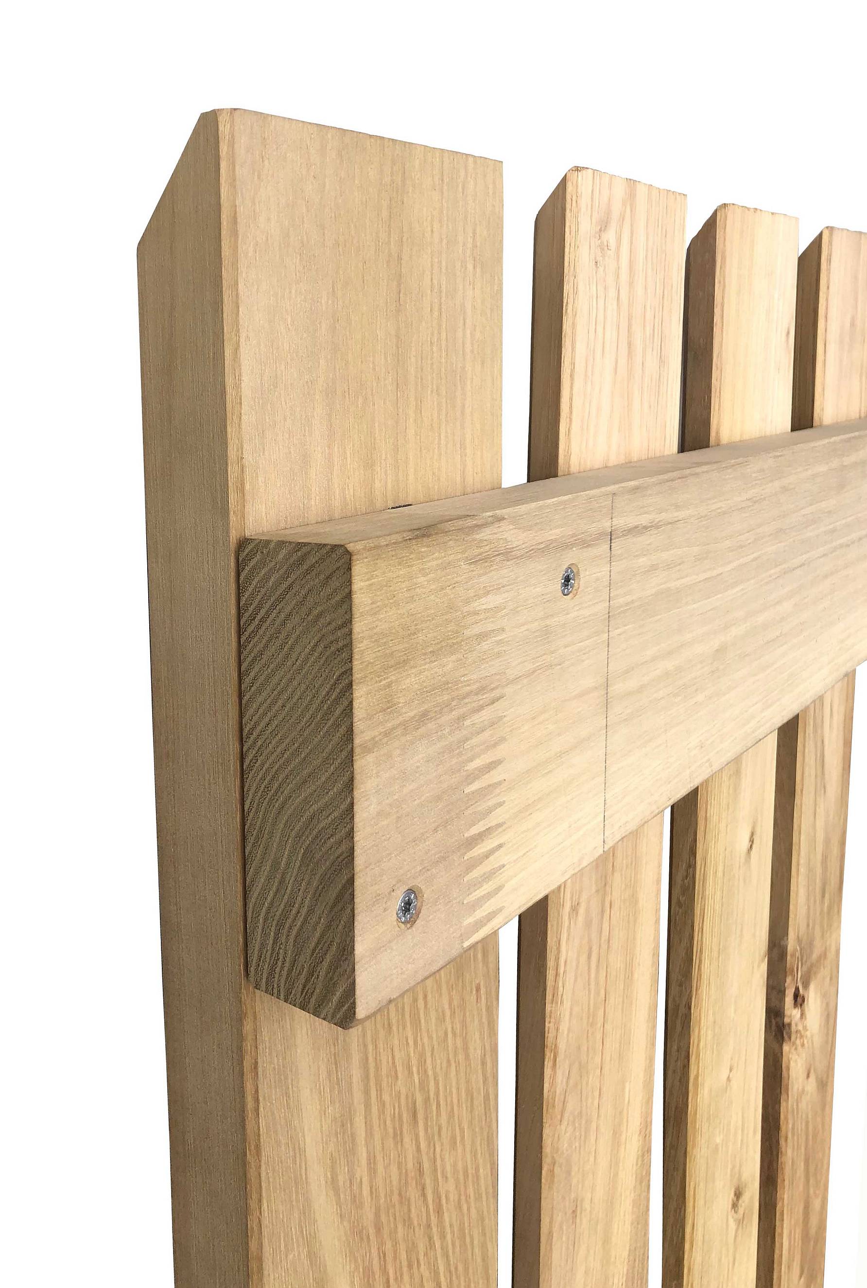 Gartentor aus Robinienholz | Gartentore Holz | Gartentore ...