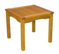 Hocker Novara 50 x 50 cm Robinienholz