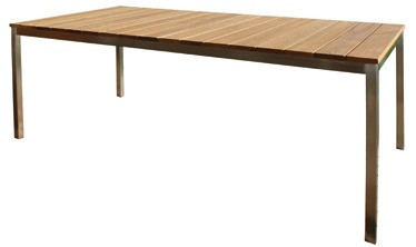Tisch Venezia I 160/85 cm Robinien Holz