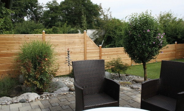 Lärche Rhombus 90/180 cm hoch