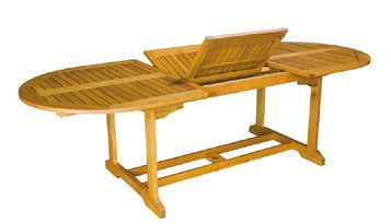 Tisch Torino II 180/240 cm Robinienholz