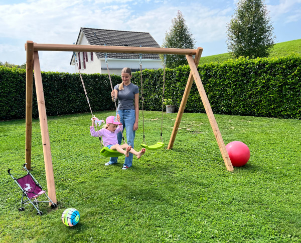 Doppelschaukel Lärche 3,00 x 2,09 hoch