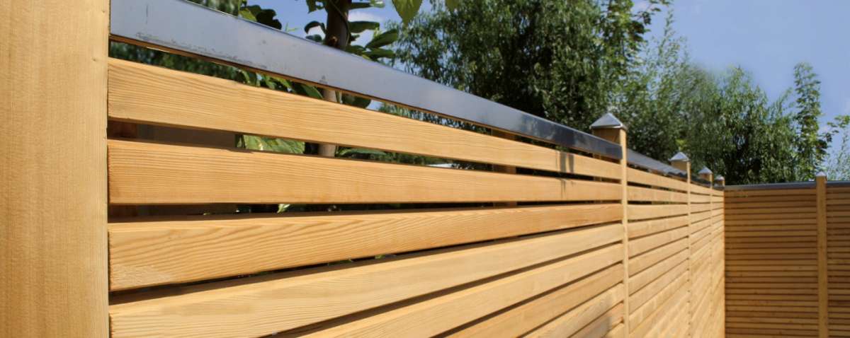 Lärche Rhombus Sichtschutz 180/180cm | sibirische Lärche Rhombus